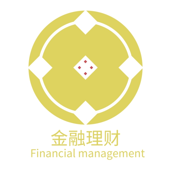 金融理财logo金色大气高端logo企业