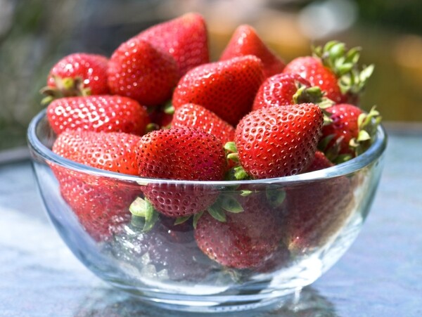 美味诱人的草莓