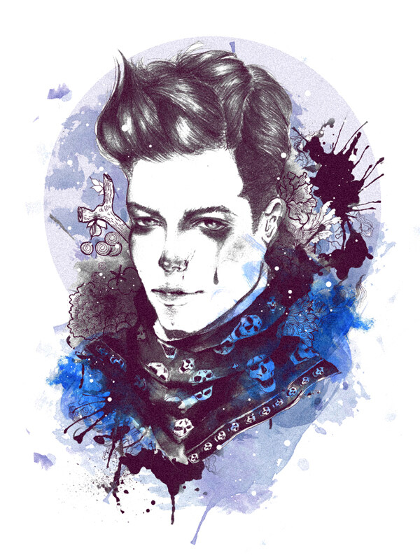 位圖插畫時尚插畫人物插畫插畫師免費素材