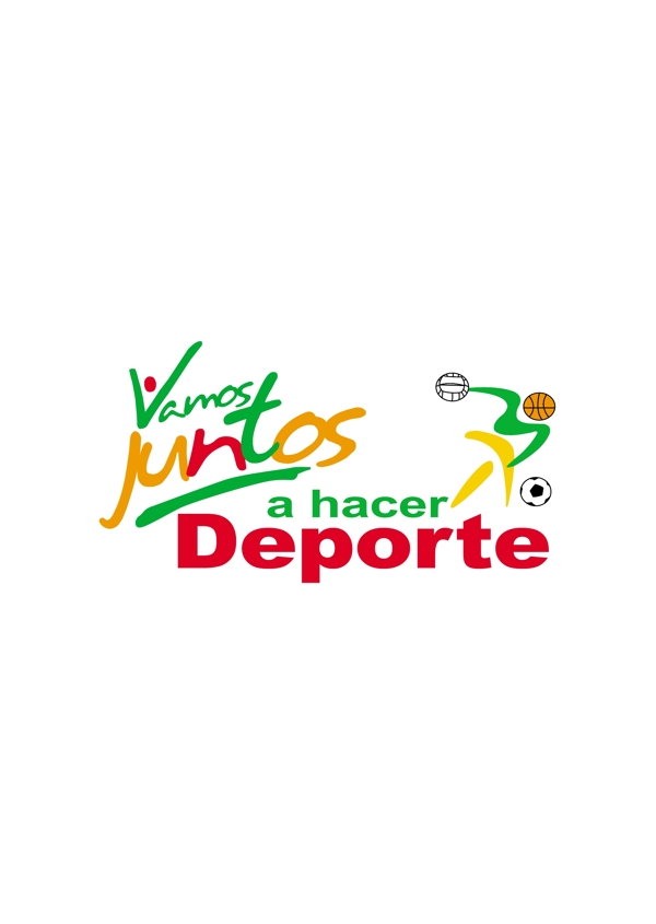 VamosJuntosaHacerDeportelogo設(shè)計(jì)欣賞VamosJuntosaHacerDeporte體育比賽標(biāo)志下載標(biāo)志設(shè)計(jì)欣賞