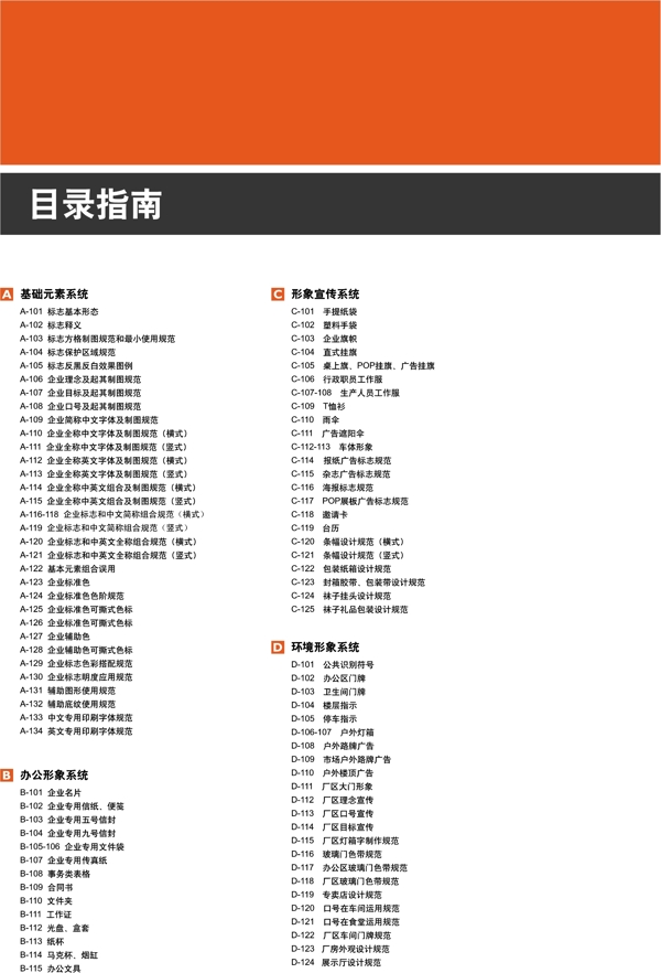 浙江義烏友邦襪業(yè)VI矢量CDR文件VI設(shè)計(jì)VI寶典目錄