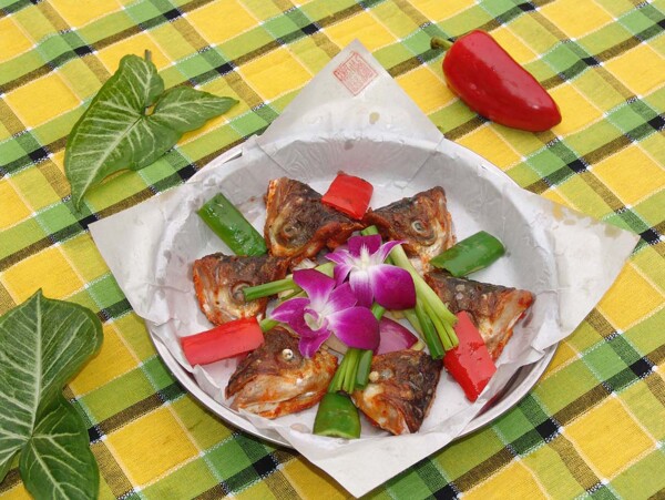 煎焗魚(yú)嘴圖片