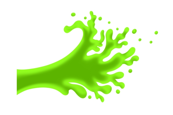 直线绿色果汁插图