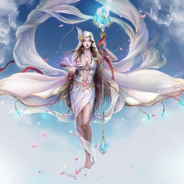 動漫美女圖片