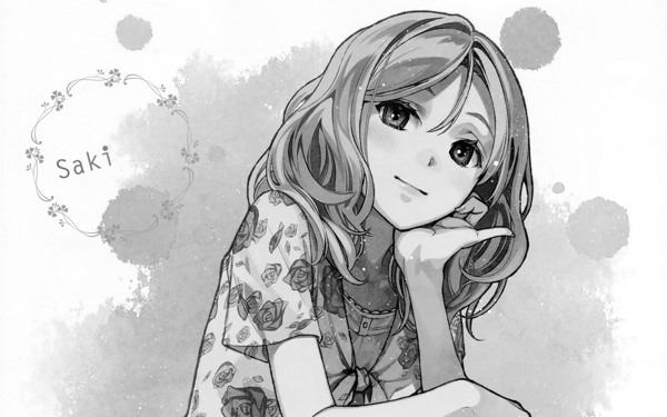 俯視的少女