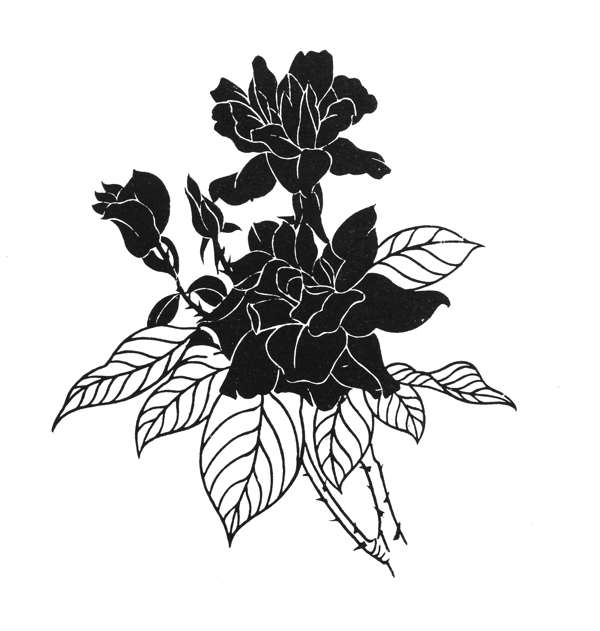 薔薇吉祥圖案063