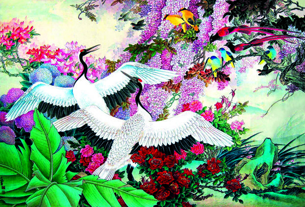花開富貴來圖片