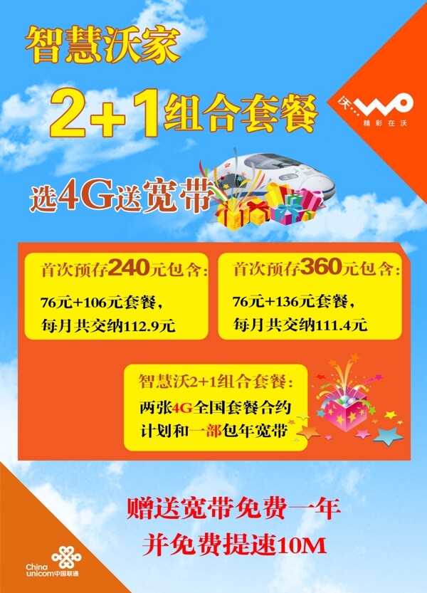 聯(lián)通海報(bào)圖片