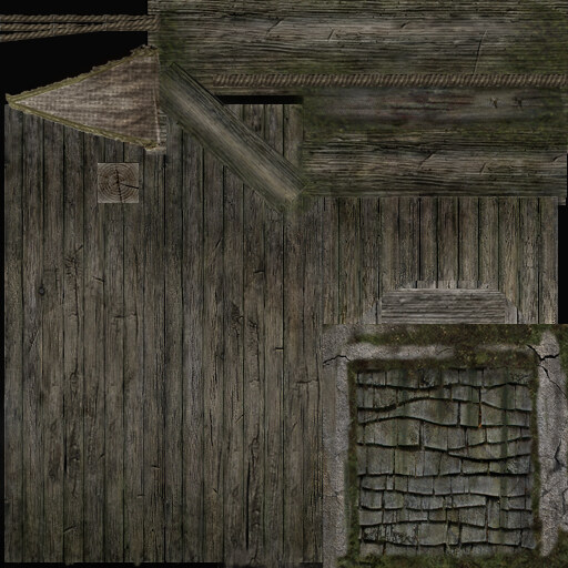 小屋模型