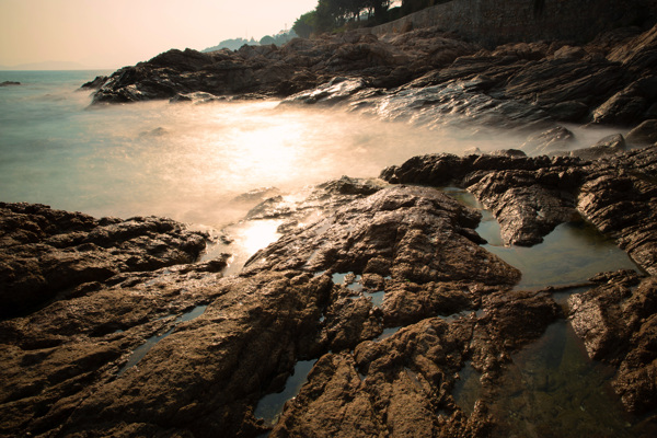 深圳背仔角海灘風景