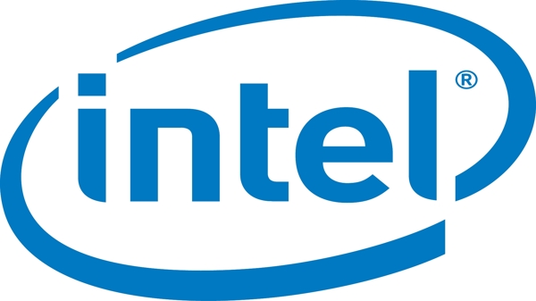 Intel标志图片