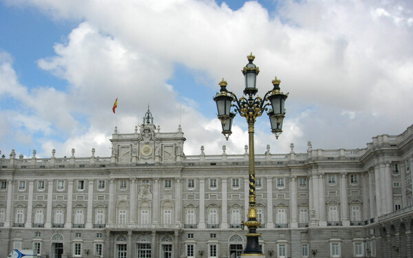 西班牙马德里王宫风景