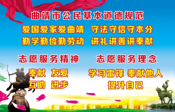 曲靖市公民基本道德規(guī)范