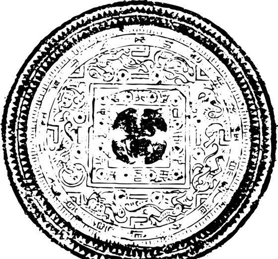 秦漢時(shí)代版畫裝飾畫矢量AI格式0929