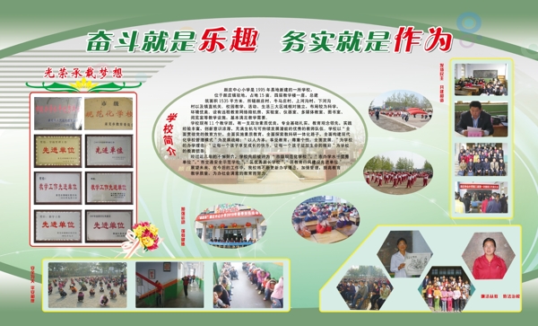 學(xué)校展板圖片