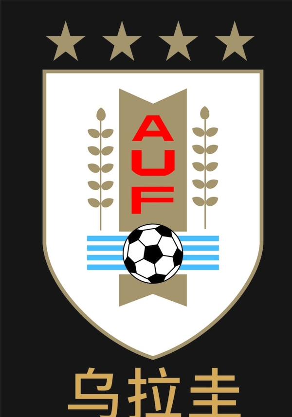 乌拉圭男子足球队队徽
