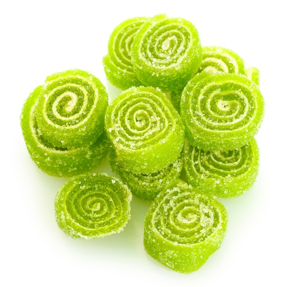 绿色糖果图片
