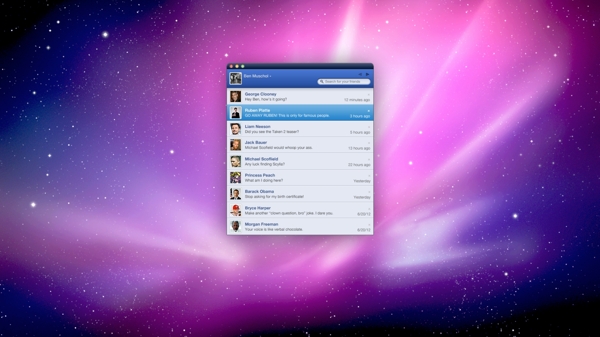 iOSUI部件PSDfacebook的消息