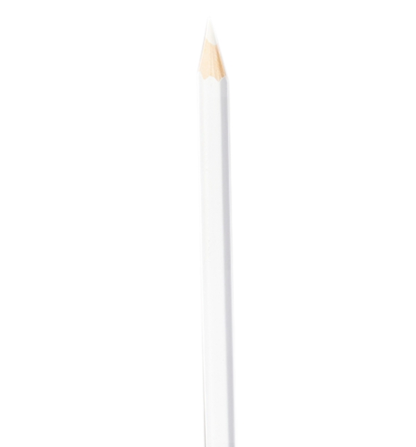 白色的铅笔