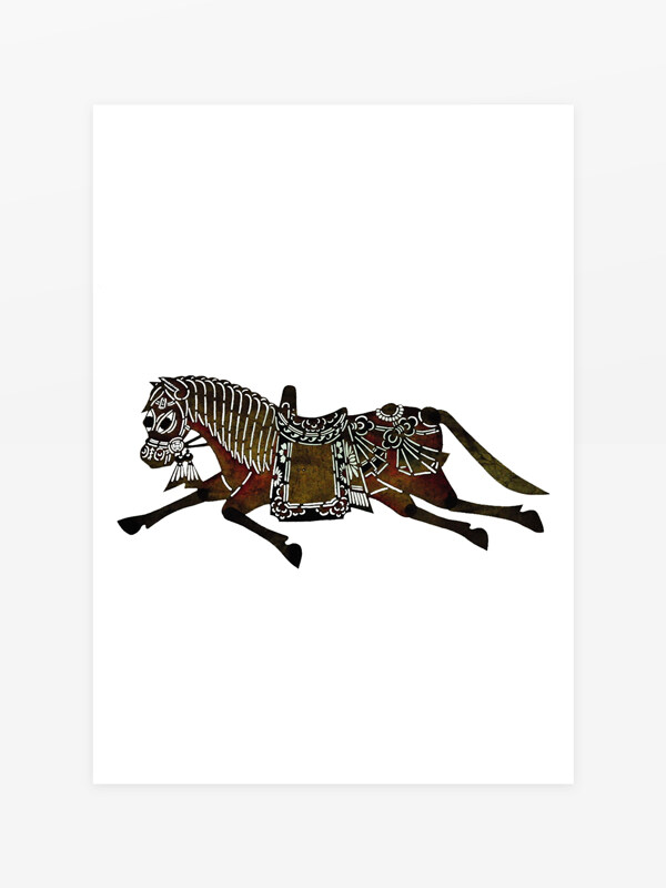 國(guó)粹皮影戲馬
