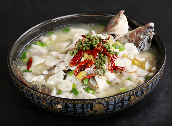 麻辣鮮香的魚片湯