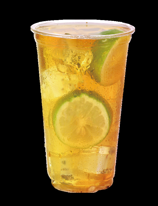 冰鎮(zhèn)解渴清新檸檬綠茶飲品