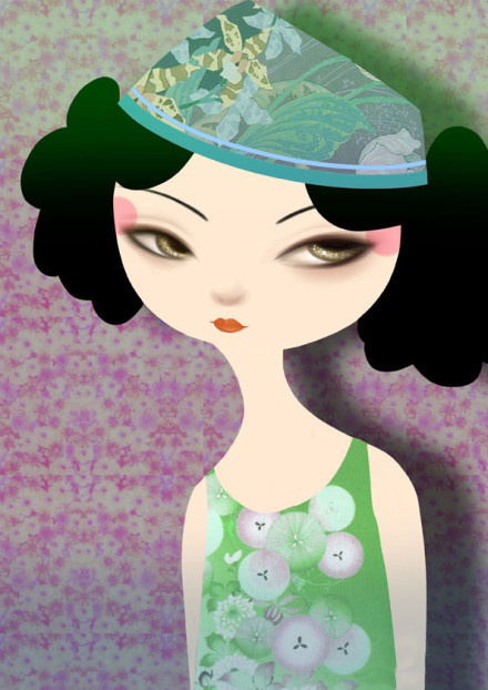 位圖插畫(huà)時(shí)尚插畫(huà)人物插畫(huà)藝術(shù)效果免費(fèi)素材