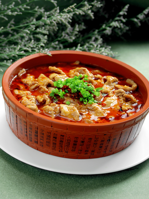 色香味俱全的辣味肉片