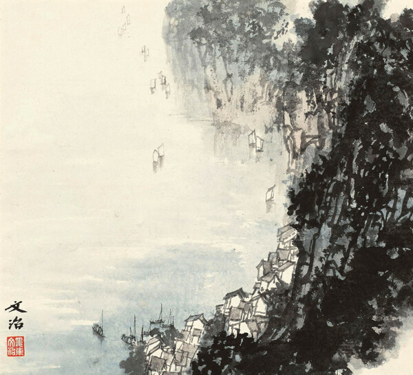 山水圖片