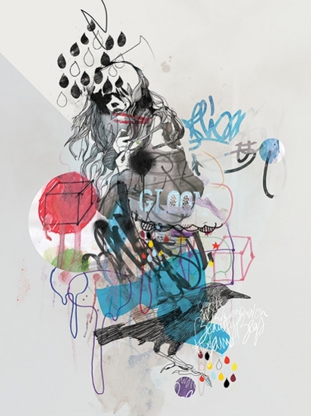 位圖插畫時尚插畫人物插畫插畫師免費素材