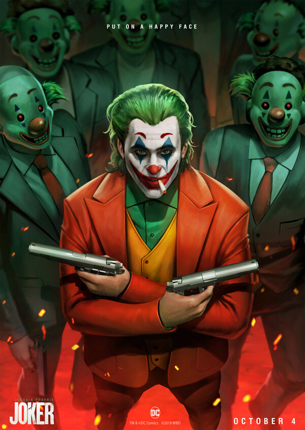 DC漫画蝙蝠侠系列超级反派小丑