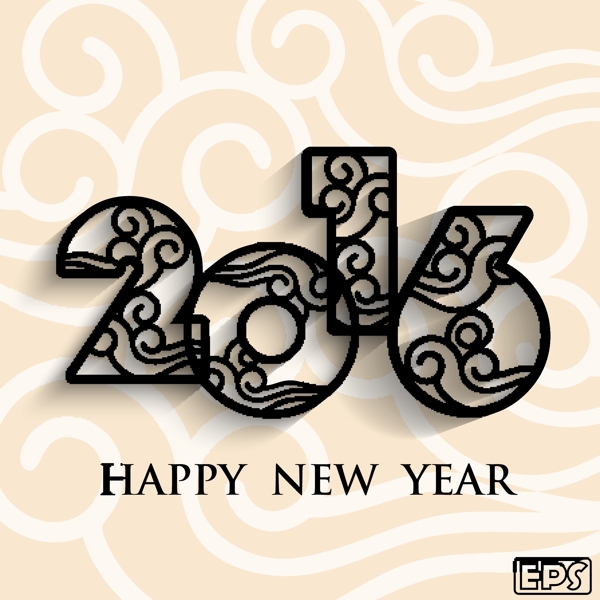 2016年新年设计图片