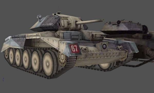 小型坦克模型