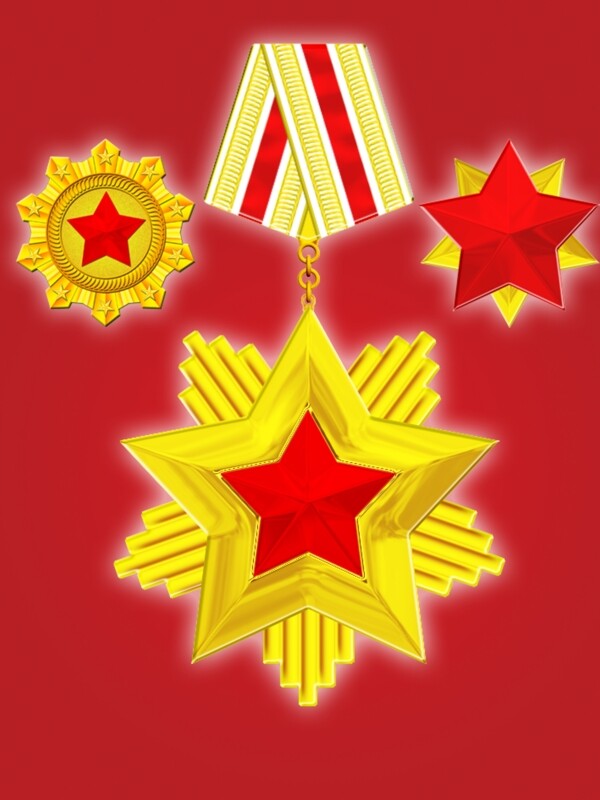 金色勛章圖片