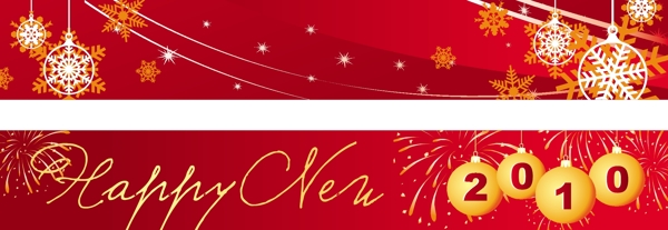 2010新年背景矢量圖下載