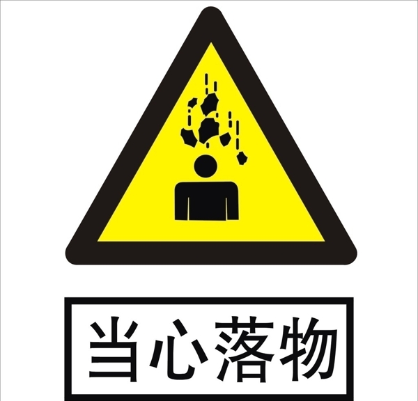 當心落物圖片