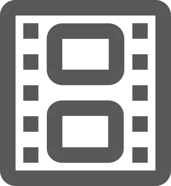 電影膠片中風(fēng)圖標(biāo)