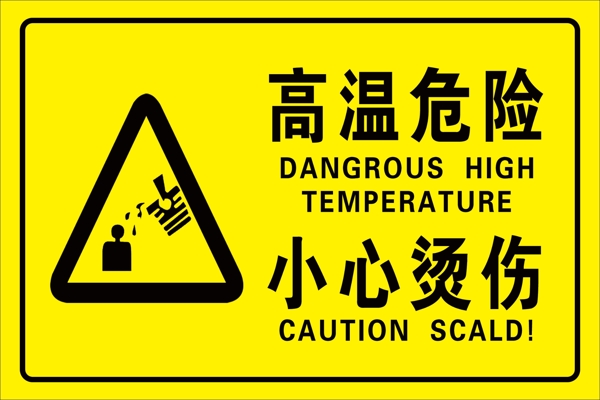 高温危险图片