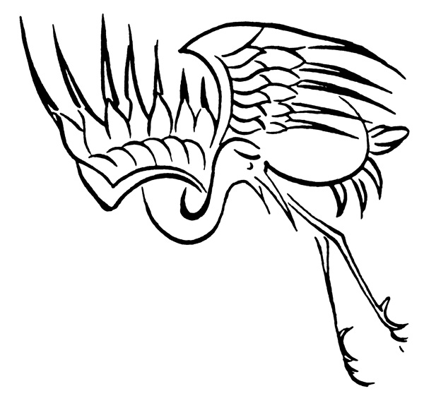 清代花鳥圖案中國傳統(tǒng)圖案0055