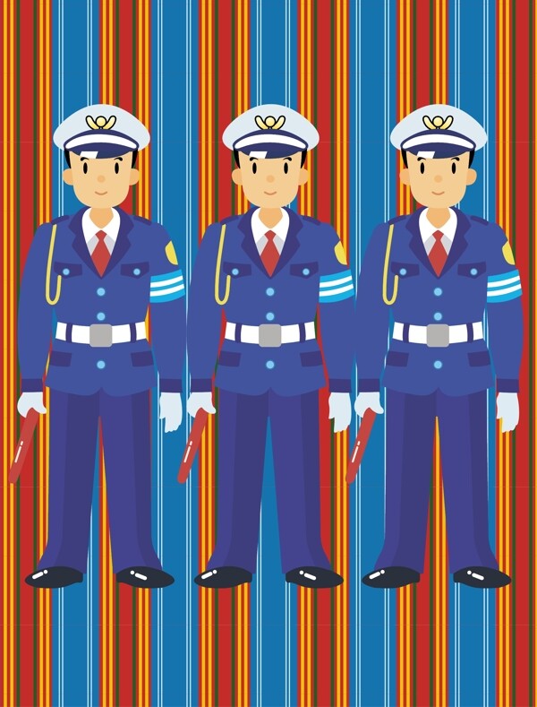 男性警察圖片