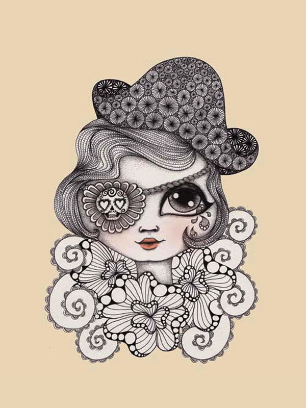 位圖插畫時(shí)尚插畫人物插畫插畫師免費(fèi)素材