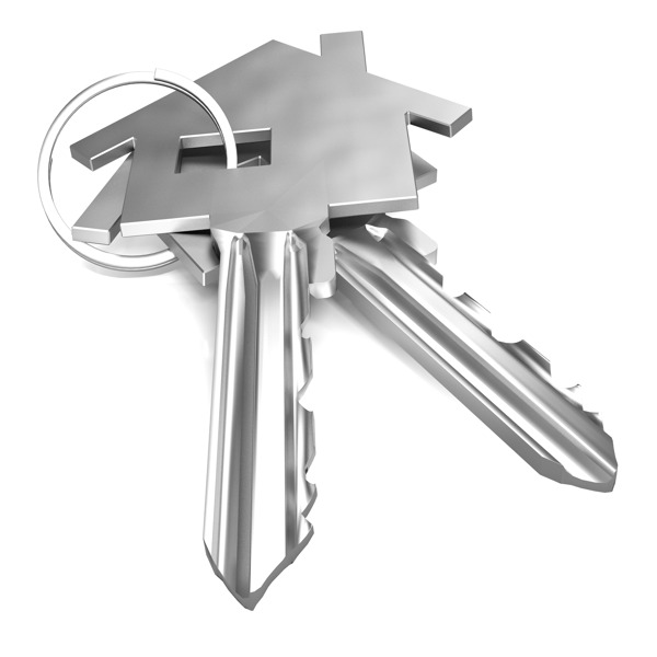 Home键显示房屋安全或锁定
