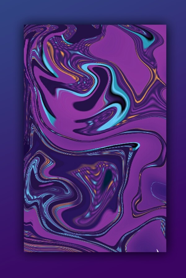 流体质感紫色纹理背景