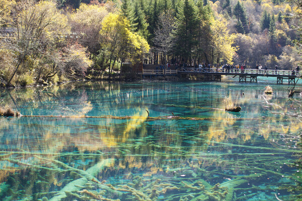 九寨沟风光图片