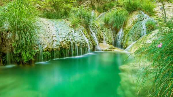 青山绿水自然景观