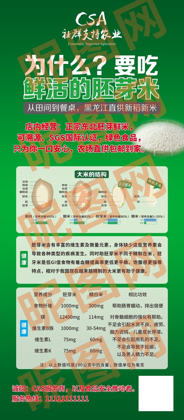 吃胚芽米图片