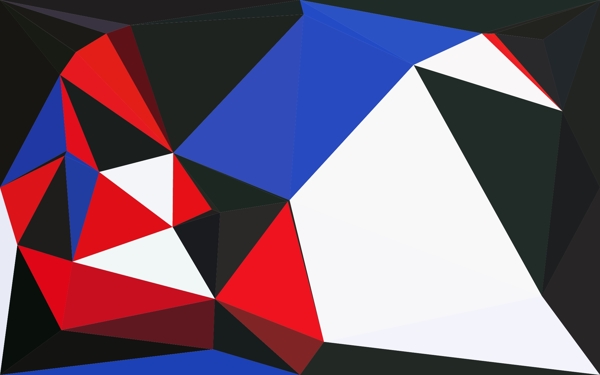 酷炫晶格化曲线抽象几何体海报背景