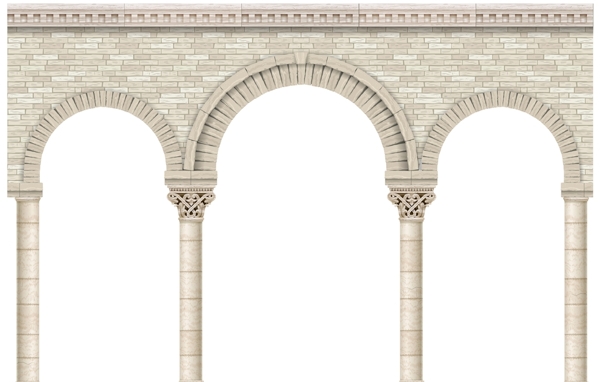 欧式拱门砖门艺术