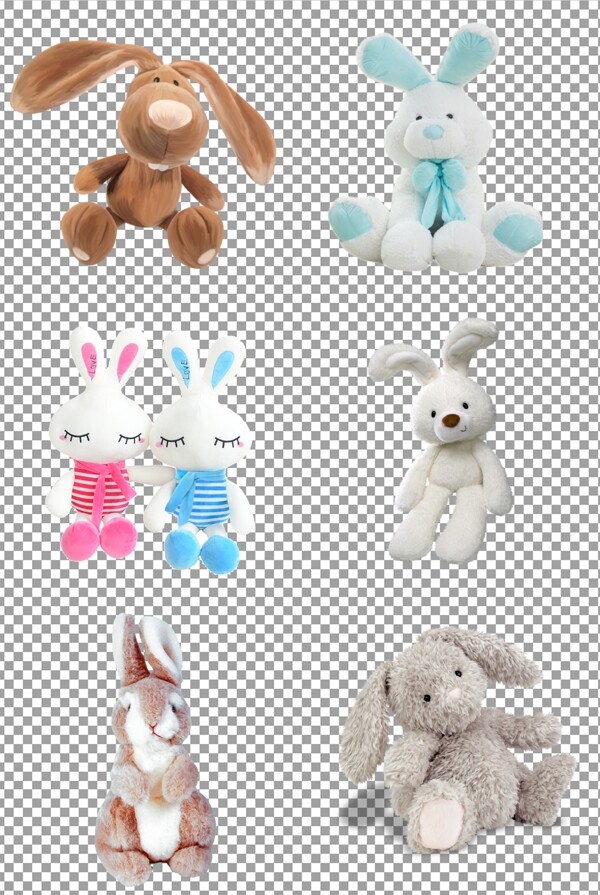 兔子造型玩偶