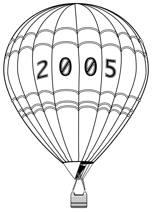 热气球矢量素材EPS格式0012